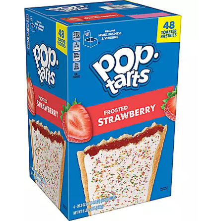 Pop-Tarts, Frosted Strawberry (48 ct.)