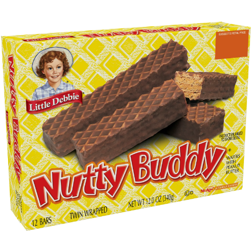 Snack Cakes, Little Debbie Family Pack NUTTY BUDDY ® wafers