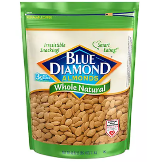 Blue Diamond Whole Natural Almonds (40oz)