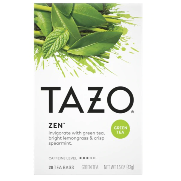 Tazo Green Tea 20 Tea Bags