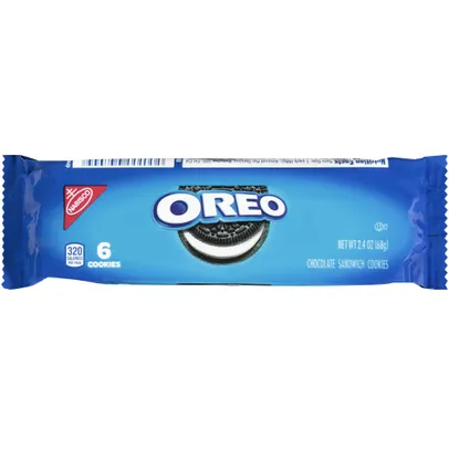 Oreo Single Serve Cookies, 6 ct - 2.4 oz